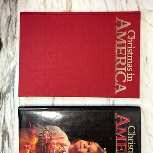 Christmas in America Hardcover Book Vintage Holiday Photography Celebrations